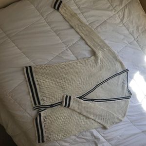 American eagle soft and sexy white cardigan